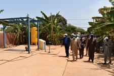 Revivez en images la visite de terrain du DG DE l'ONAS à Mbour