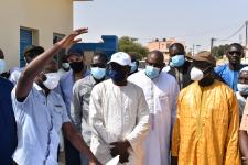 Revivez en images la visite de terrain du DG DE l'ONAS à Tivaouane
