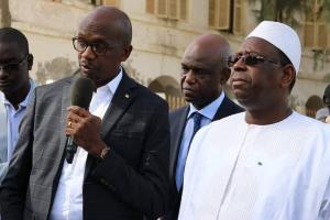 Saint-Louis : Macky Sall lance un projet d'assainissement de plus de 8 milliards Saint-Louis : Macky Sall lance un projet d'assainissement de plus de 8 milliards