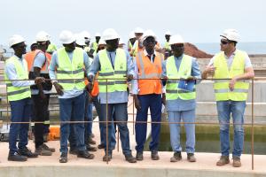 Dépollution de la baie de Hann : le DG de l’ONAS constate un avancement des travaux à Mbao Dépollution de la baie de Hann : le DG de l’ONAS constate un avancement des travaux à Mbao