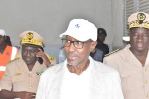 Hivernage 2023: Le Directeur général de l'Onas, Mamour Diallo en visite de terrain dans la région Nord Hivernage 2023: Le Directeur général de l'Onas, Mamour Diallo en visite de terrain dans la région Nord