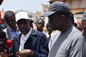 Lutte contre les inondations : Les remarques d'Amadou Ba en visite à la Zone de captage Lutte contre les inondations : Les remarques d'Amadou Ba en visite à la Zone de captage