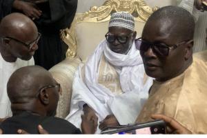 Inondations et Grand Magal: Serigne Mbaye Thiam donne des assurances à Serigne Mountakha Inondations et Grand Magal: Serigne Mbaye Thiam donne des assurances à Serigne Mountakha
