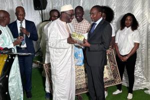 Hommage et reconnaissance: Mamadou Mamour Diallo, DG de l'Onas, loue la vaillance et la compétence des retraités Hommage et reconnaissance: Mamadou Mamour Diallo, DG de l'Onas, loue la vaillance et la compétence des retraités