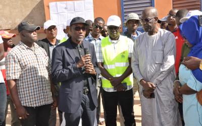 Arène nationale, point bas Tally Mame Diarra et station des eaux usées, boues de vidange de Pikine : Mamour Diallo au chevet des zones inondables du Département