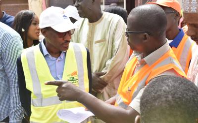 Lutte contre les inondations : Mamour Diallo lance officiellement les opérations pré-hivernages