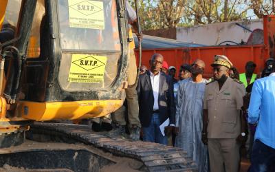 Modernisation du réseau d'assainissement à Tambacounda 