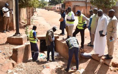 Sédhiou : le DG de l’ONAS insiste sur la nécessité de garantir des services de base en milieu urbain et rural