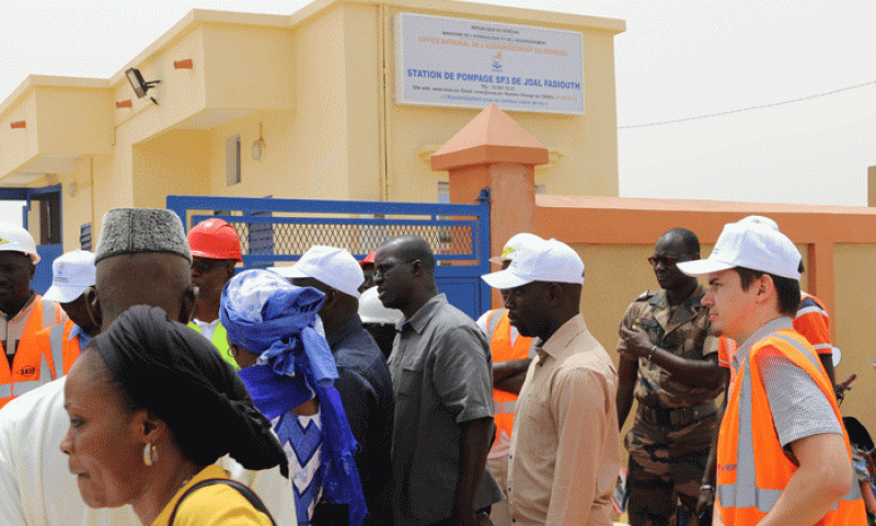 Joal Fadiouth : Revivez en images la visite de chantier du DG de l’ONAS 