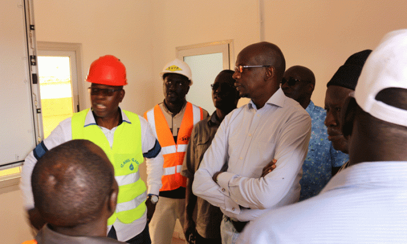 Joal Fadiouth : Revivez en images la visite de chantier du DG de l’ONAS 