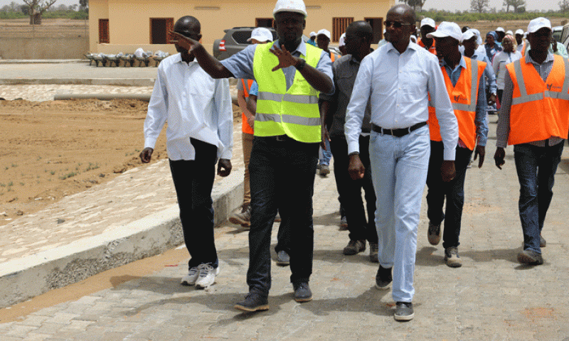 Joal Fadiouth : Revivez en images la visite de chantier du DG de l’ONAS 