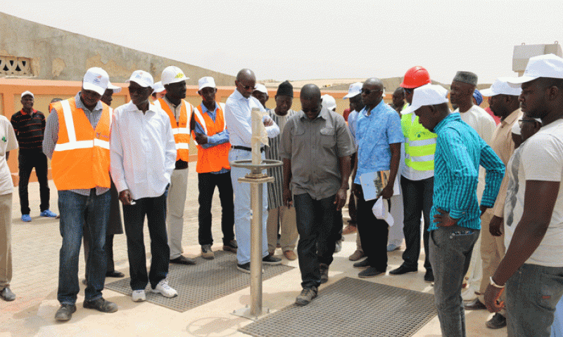Joal Fadiouth : Revivez en images la visite de chantier du DG de l’ONAS 