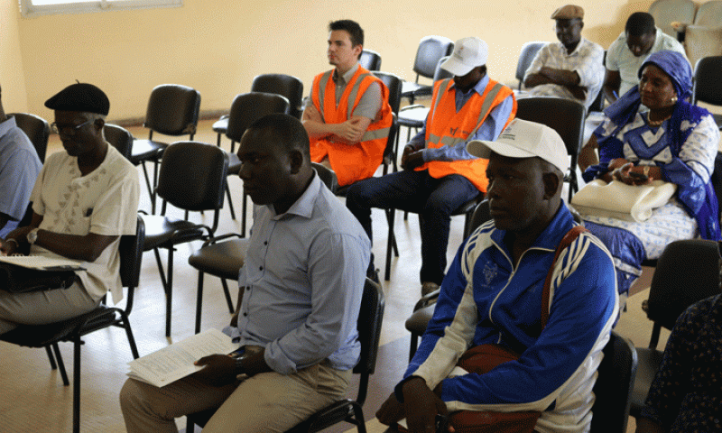 Joal Fadiouth : Revivez en images la visite de chantier du DG de l’ONAS 