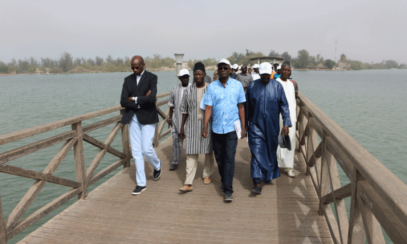 Joal Fadiouth : Revivez en images la visite de chantier du DG de l’ONAS 