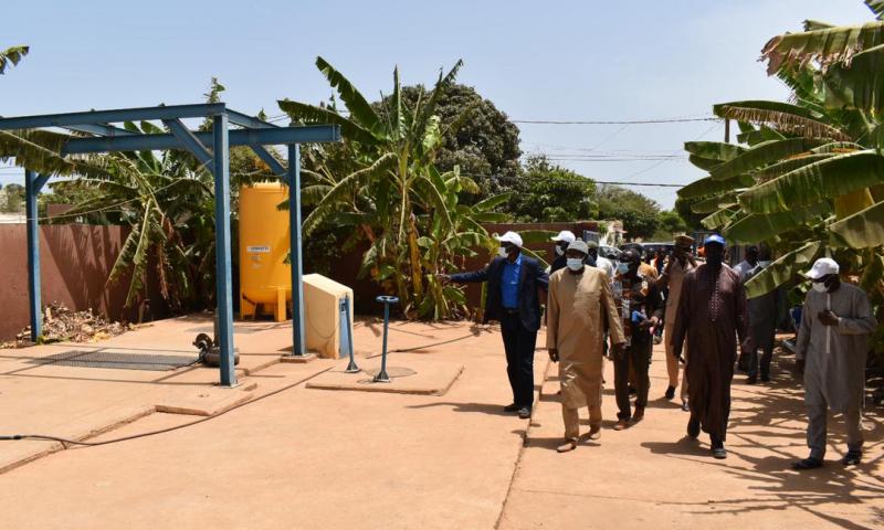 Revivez en images la visite de terrain du DG DE l'ONAS à Mbour