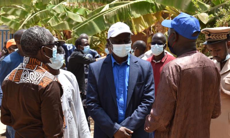Revivez en images la visite de terrain du DG DE l'ONAS à Mbour