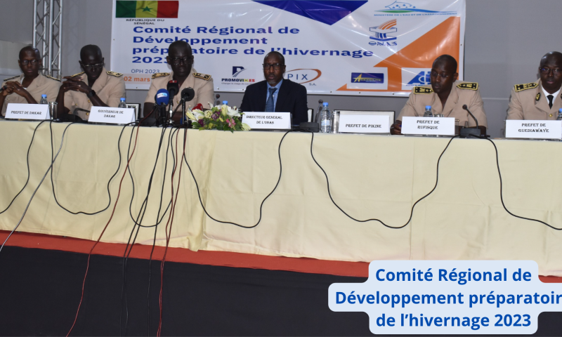 Revivez en images le Comité Régional de Développement préparatoire de l’hivernage 2023