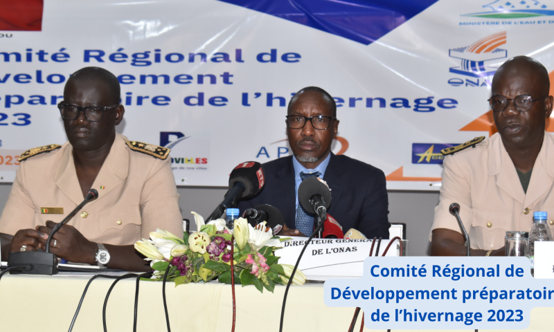 Revivez en images le Comité Régional de Développement préparatoire de l’hivernage 2023