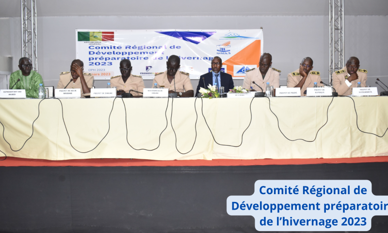 Revivez en images le Comité Régional de Développement préparatoire de l’hivernage 2023
