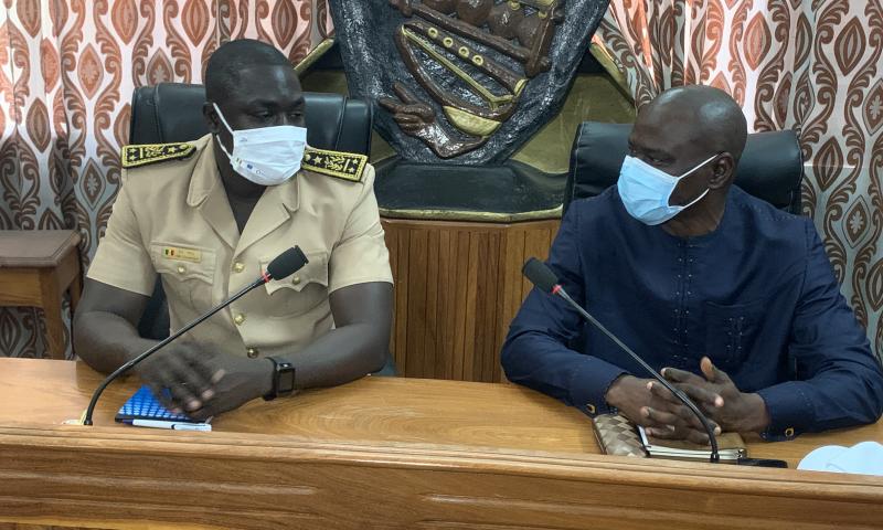 Revivez en images la visite de terrain du DG DE l'ONAS à Tambacounda