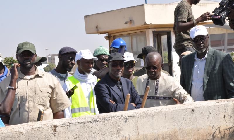 Tournée du Directeur Général de l'ONAS, Mamadou Mamour Diallo revivez en images les temps forts 