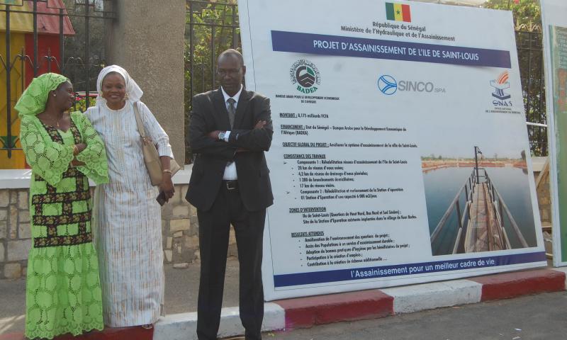 Revivez en images le lancement des travaux d'assainissement de l'Ile de Saint-louis