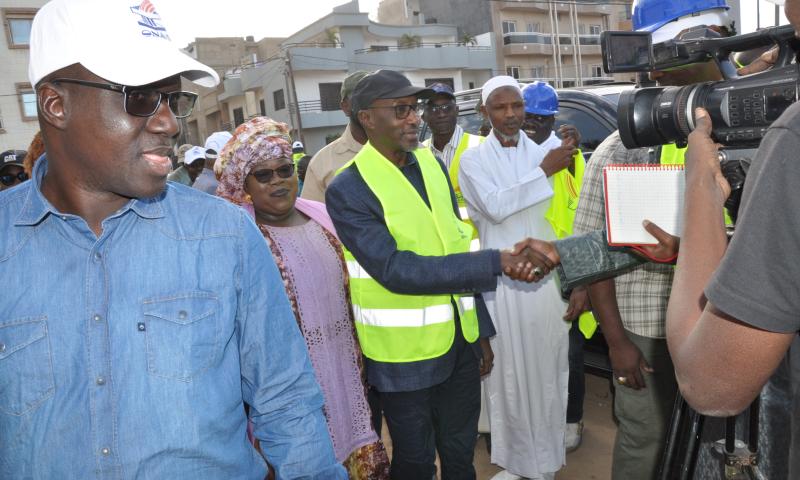 Tournée du Directeur Général de l'ONAS, Mamadou Mamour Diallo revivez en images les temps forts 