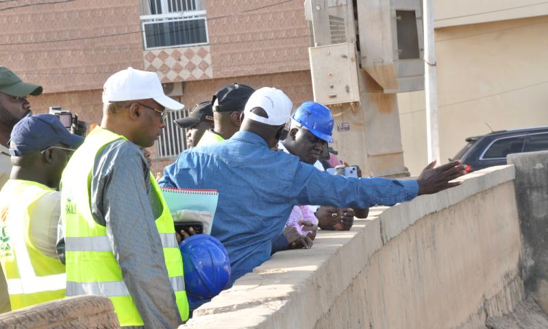 Tournée du Directeur Général de l'ONAS, Mamadou Mamour Diallo revivez en images les temps forts 
