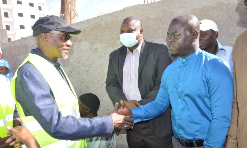 Tournée du Directeur Général de l'ONAS, Mamadou Mamour Diallo revivez en images les temps forts 