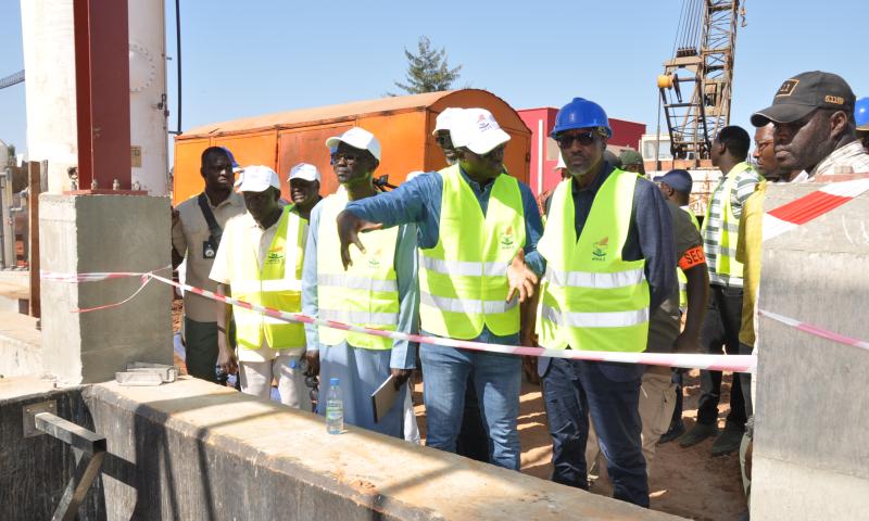 Tournée du Directeur Général de l'ONAS, Mamadou Mamour Diallo revivez en images les temps forts 