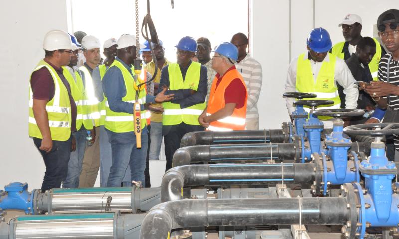 Tournée du Directeur Général de l'ONAS, Mamadou Mamour Diallo revivez en images les temps forts 