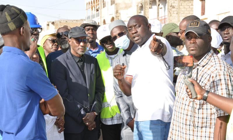 Tournée du Directeur Général de l'ONAS, Mamadou Mamour Diallo revivez en images les temps forts 