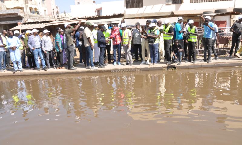 Tournée du Directeur Général de l'ONAS, Mamadou Mamour Diallo revivez en images les temps forts 