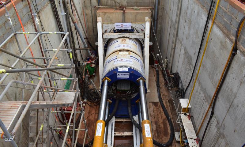 Lancement des travaux de construction de l'émissaire marin : revivez en images les temps forts 