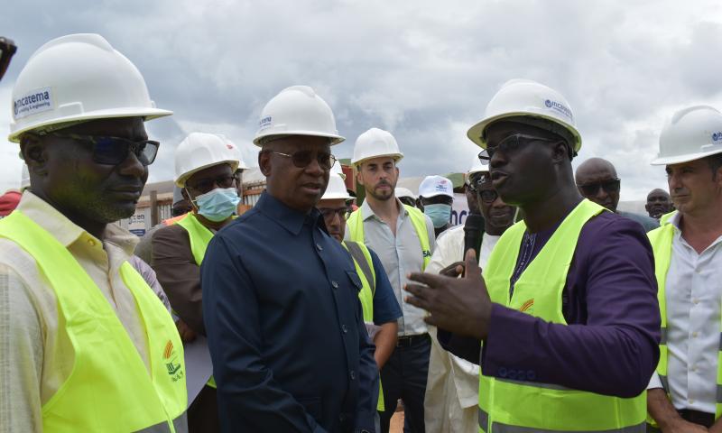 Lancement des travaux de construction de l'émissaire marin : revivez en images les temps forts 