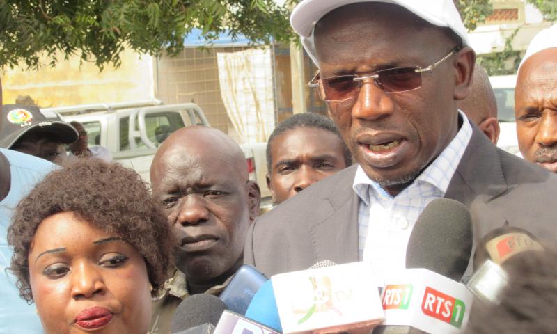 Revivez en images la visite du DG de l’ONAS des réalisations du réseau de drainage des eaux pluviales de Gouye Mouride à Rufisque 