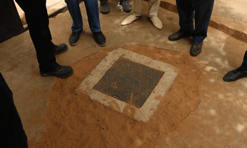 Visite de chantier du projet d'assainissement de Fatick en images 