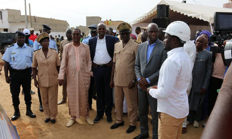 Revivez en images la cérémonie de lancement des travaux d'assainissement de la ville de Saint Louis 