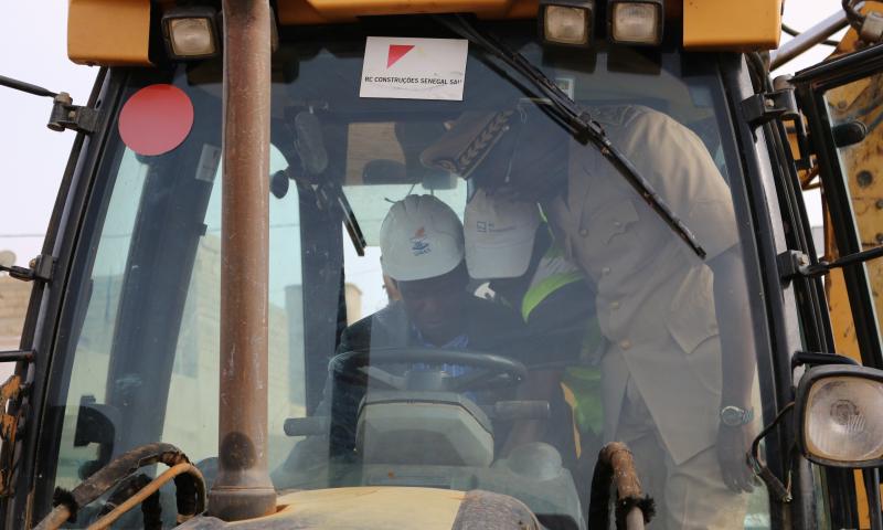 Revivez en images la cérémonie de lancement des travaux d'assainissement de la ville de Saint Louis 