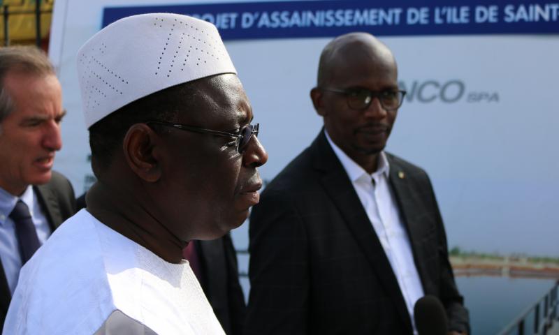 Revivez en images le lancement des travaux d'assainissement de l'Ile de Saint-louis