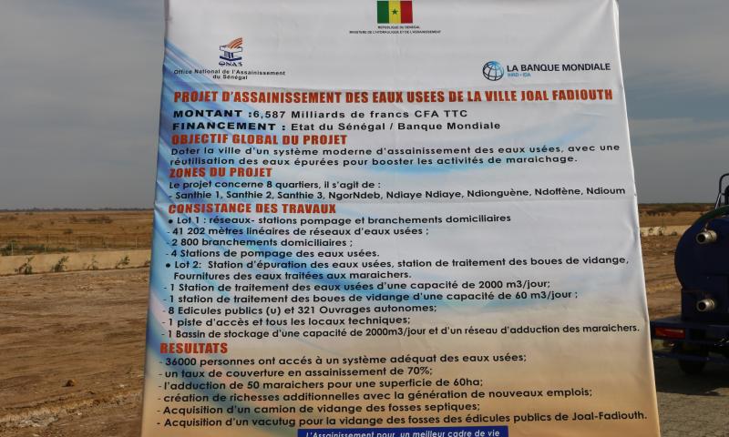 Revivez en images la cérémonie de réception des ouvrages d'assainissement de Joal, présidée par Son Excellence le Président Macky Sall