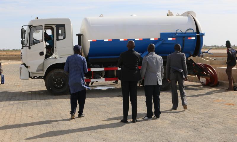 Revivez en images la cérémonie de réception des ouvrages d'assainissement de Joal, présidée par Son Excellence le Président Macky Sall