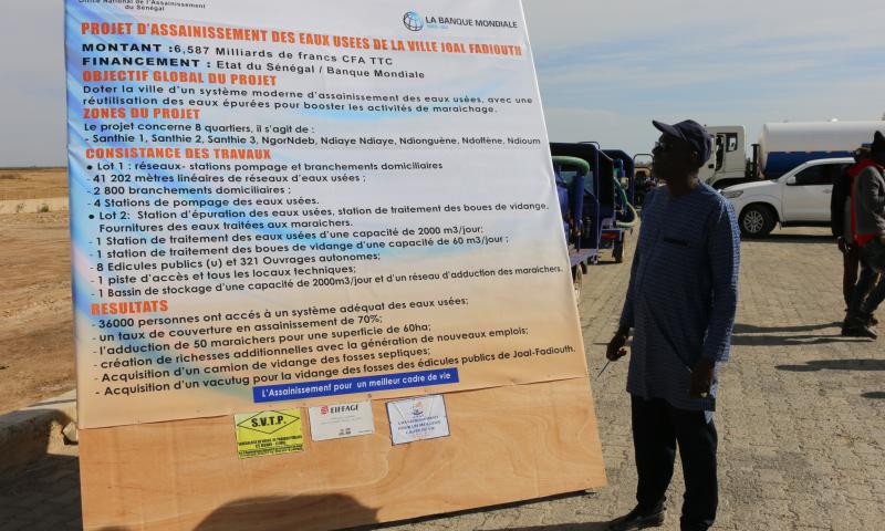 Revivez en images la cérémonie de réception des ouvrages d'assainissement de Joal, présidée par Son Excellence le Président Macky Sall