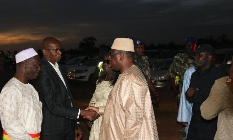 Revivez en images la cérémonie de réception des ouvrages d'assainissement de Joal, présidée par Son Excellence le Président Macky Sall