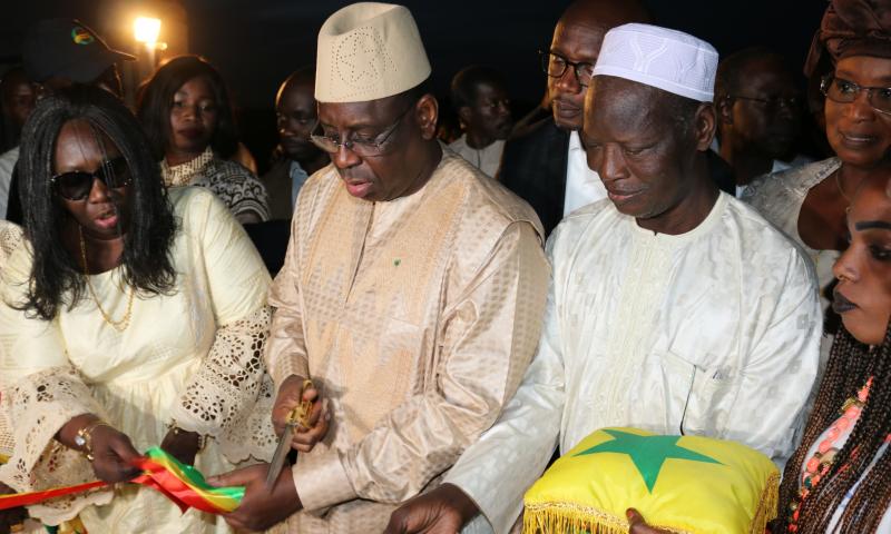 Revivez en images la cérémonie de réception des ouvrages d'assainissement de Joal, présidée par Son Excellence le Président Macky Sall