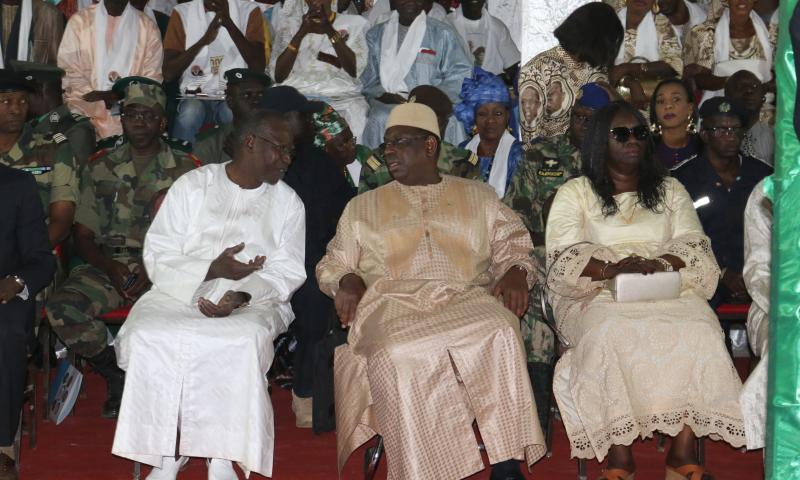 Revivez en images la cérémonie de réception des ouvrages d'assainissement de Joal, présidée par Son Excellence le Président Macky Sall