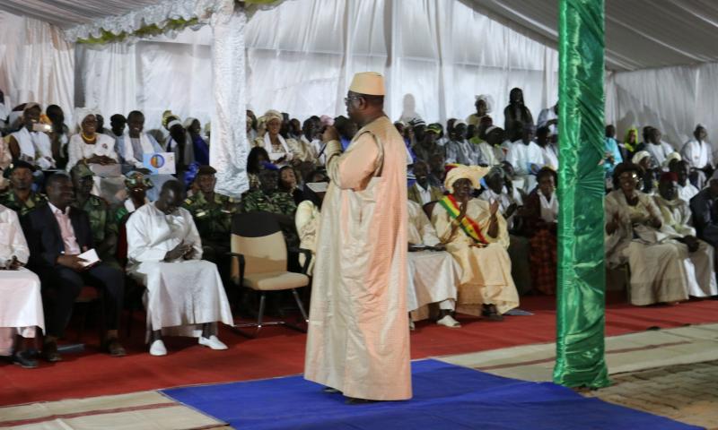 Revivez en images la cérémonie de réception des ouvrages d'assainissement de Joal, présidée par Son Excellence le Président Macky Sall